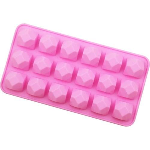 Silicone diamond chocolate mold fondant tool candy Eco-Friendly ice cube tray pudding