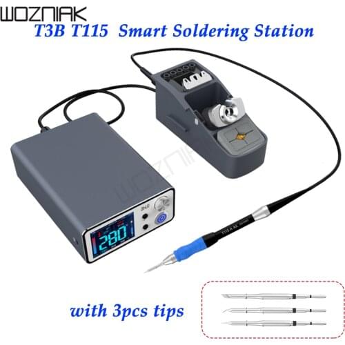 JCID AIXUN T3B Smart Soldering Station With T115 Series Handle Welding Iron Tips Electric SMD BGA Welding Repair Platform