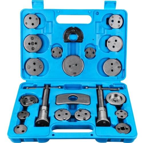 21pcs Universal Auto Car Precision Disc Brake Caliper Wind Back Tool Kit Car Repair Tool Kit Piston Compressor Wind Back Tools