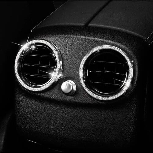 Rear exhaust vent strip For Mercedes w205 amg/ interior trim c63 mercedes c class accessories w205 Mercedes glc x253 /amg coupe