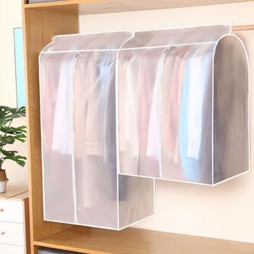634E Large Capacity Translucent Clothes Cover Protector Dustproof Hanging Storage