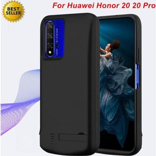 5000 Mah For Huawei Honor 20 20 Pro Battery Case Smart ABS Phone Stand Charger Case Cover Power Bank For Huawei Honor 20 Pro