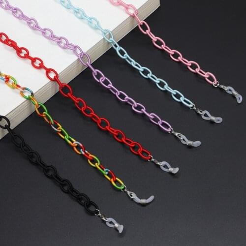 Long Glasses Chain for Women Reading Glasses Hanging Neck Rope Sunglasses Chain & Largands Strap Fashion Accessories