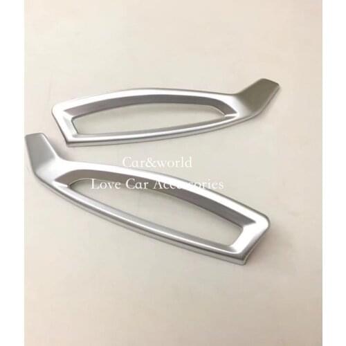 For Toyota C-HR CHR 2017 2018 Front Air Conditioning Vent Outlet Cover Trim ABS Chrome Stickers Interior Car-Styling Accessories