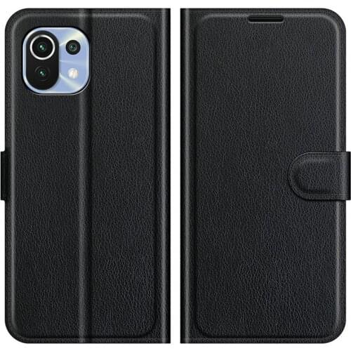 For Xiaomi Mi 11 Lite Mi11 Lite 5G/4G Wallet Phone Case Flip Leather Cover Capa Etui Fundas