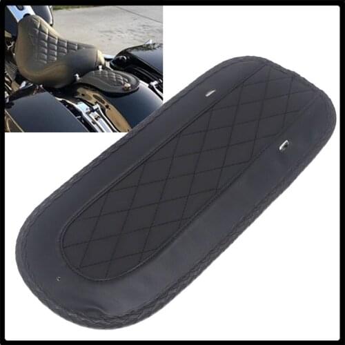 Fits For Harley Touring Electra Glide Road King FLHTK 2008-2019 2018 Motorcycle Parts Leather Flame Rear Fender Bib Solo Seat