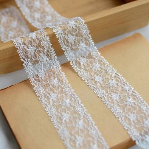 14 Yards Delicate Floral lace Trim Lace Wedding Veil Trim Bow tie Lace trim For DIY Sewing Crafts Millinery Lingerie