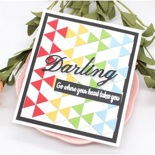 KSCRAFT Geometric Shapes Metal Cutting Dies Stencils for DIY Scrapbooking Decorative Embossing DIY Paper Cards