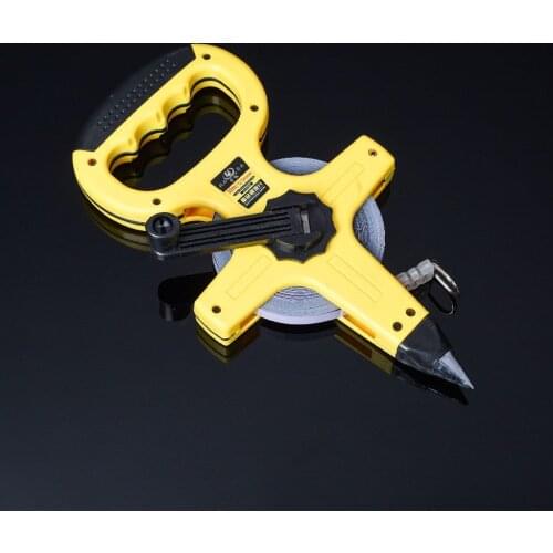 Molded case steel frame ruler 30m& 50m High precision measuring tools