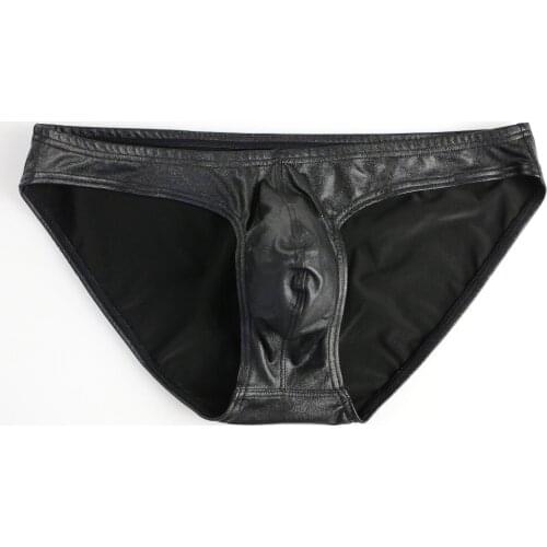 2020 BRAVE PERSON Brand gay Underwear Men Solid Briefs Sexy Underwear Low-waist Mens Underpants Bright Fabric Panties