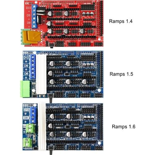 Ramps 1.6 1.4 1.5 Expansion Control Panel with Heatsink Upgraded Ramps for arduino 3D Printer Board