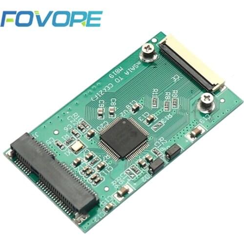 MSATA to ZIF adapter mSATA 40pin ZIF CE converter 1.8 inch 1.8'' mini SATA SSD adapter For IPOD IPAD for Toshiba Hitachi HDD