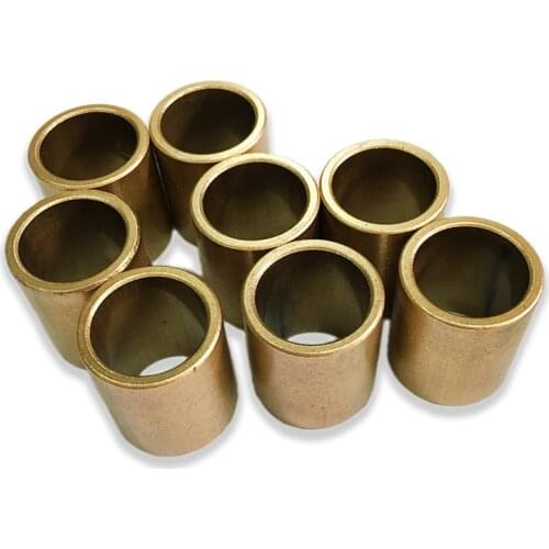 5PCS Inner Diameter 10 12mm Self-Lubricating Bearing Powder Metallurgy Oil Copper Bushing Guide Sleeve Height 3-16mm