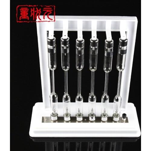 Spectral Tube Group 25107 Six Spectrum Tubes Hydrogen Strontium Hg Ne Ar Emission Spectroscop Atomic Physics Instrument