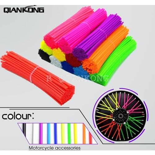 36 Pcs Universal Motorcycle Dirt Bike Enduro Off Road Rim Wheel spoke skins For 65 85 250 125 SX KLX250 KLX450R 450 530 EXC