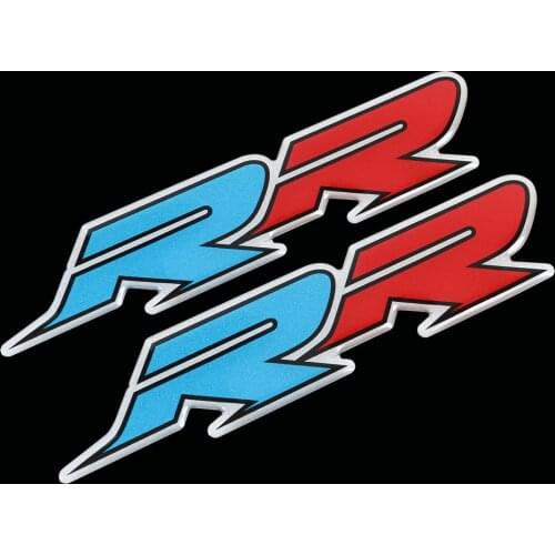 3D Motorcycle Fuel Tank Sticker Wheel Helmet Waterproof Reflective Logo for BMW S1000RR S1000 RR S 1000 RR Reflective in Night