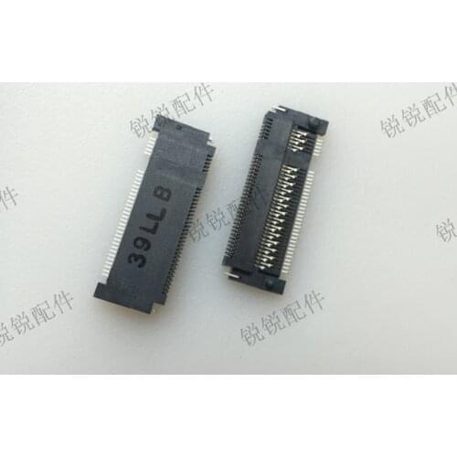 5pcs) Thickness of ngff connector of solid-state hard disk is h = 1.3 on the front and back of the board