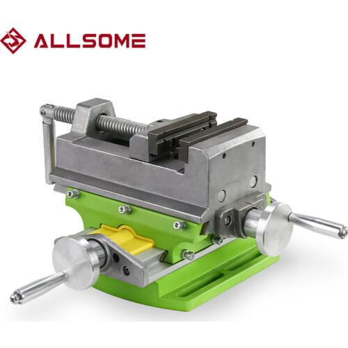 ALLSOME 3 Inch Cross Slide Vise Vice Table HT2878