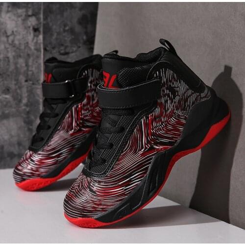 Boy Basketball Shoes Brand Kids Sneakers High Quality Breathable Non-slip Boys Sport Shoes Top Child Trainer Shoes Boys Basket