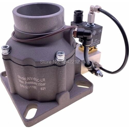 Free shipping genuine Red Start vertical inlet air valve assembly unloading valve AIV-65C-L for screw rotary air compressor