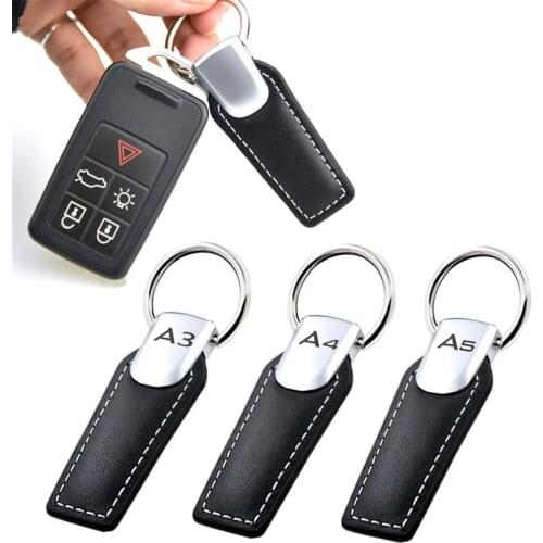 For Audi A3 A4 B6 B8 B7 B5 B9 S4 RS4 Navigation Avant S line Quattro Allroad A4 Keychain Key Ring Car Key Chain Auto Accessories