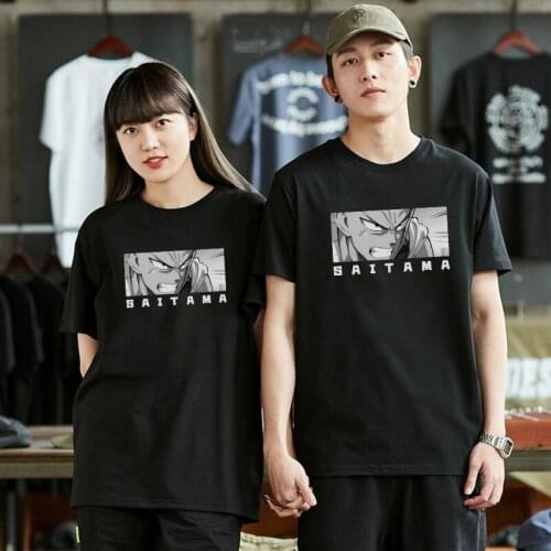 One Punch Man Anime T Shirt Hot Sale Manga Style Saitama Print Graphic Tee Men Women Summer Cotton Streetwear Camisetas Tops