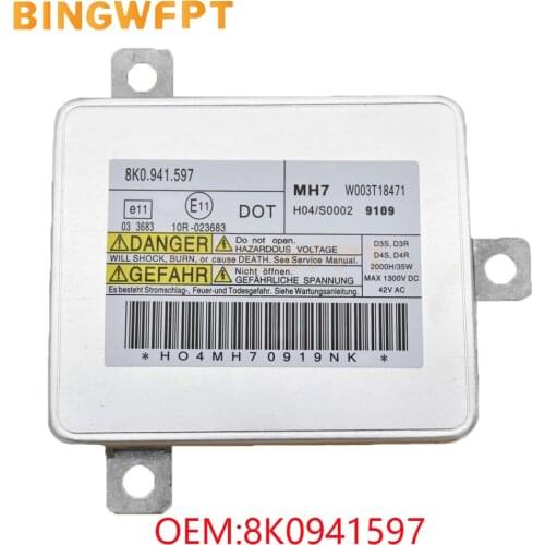 XENON BALLAST FOR V-W FOR AUDI FOR SEAT SKODA D3S D3R D4S D4R 8K0941597E W003T22071