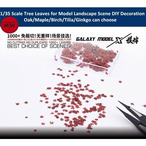 1/35 Scale Model Building Tree Leaves Foliage for Model Landscape Scene DIY L35001/L35002/L35003