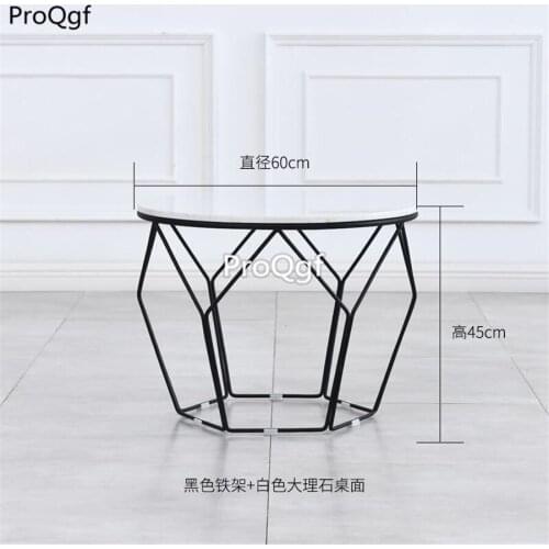 Ngryise 1 Set 60*45cm Nordic ins hot marble table