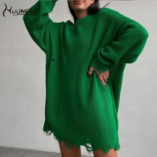 NUONEKO Fashionable Knitted Dresses