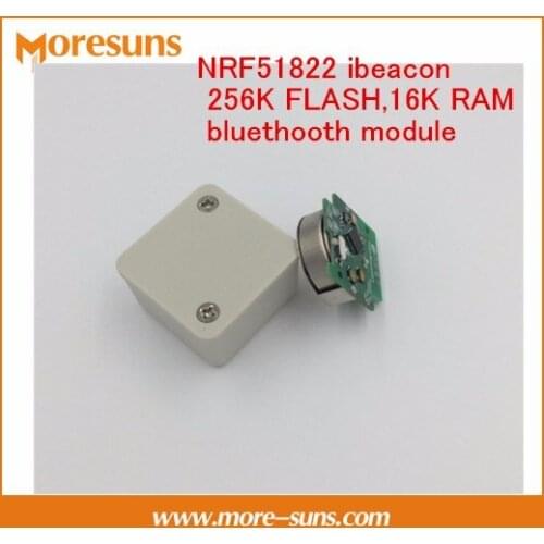 Upgrade! NRF51822 for ibeacon module big battery configure indoor positioning 256K FLASH,16K bluethooth module demo board