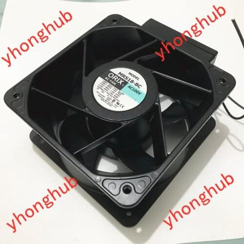 ORIX MRS18-BC AC 100V 0.8/1.0A 3- Wire 180x180x90mm Server Cooling Fan