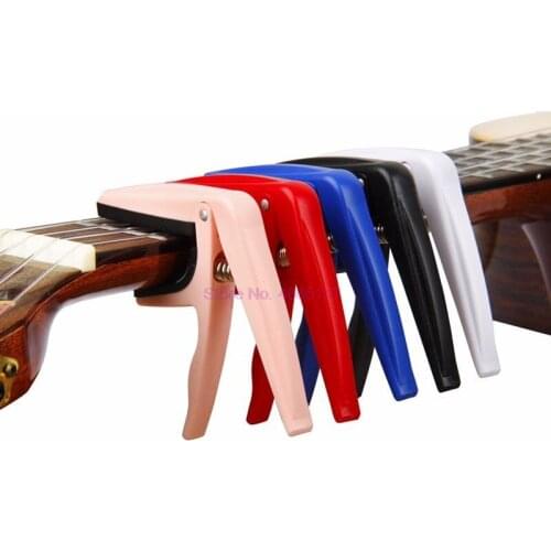 By DHL 500pcs Ukulele Quick Change Clamp Key Capo For Acoustic Electric Classic Guitar Durable Capo convenient tool