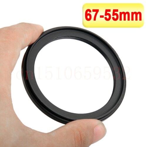 67mm-55mm 67-55 mm 67 to 55 Step down Filter Ring Adapter
