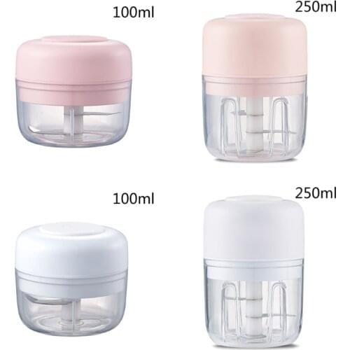 Mini Portable Electric Garlic Chopper USB Rechargeable Food Processor Garlic 517C