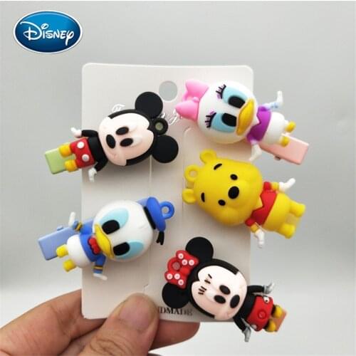 Disney 1pcs Mickey Minnie Hairpin Cute cartoon hildren Headband Kids Hair Accessories Girl Hair Band cartoon Hairwear Girl Gift