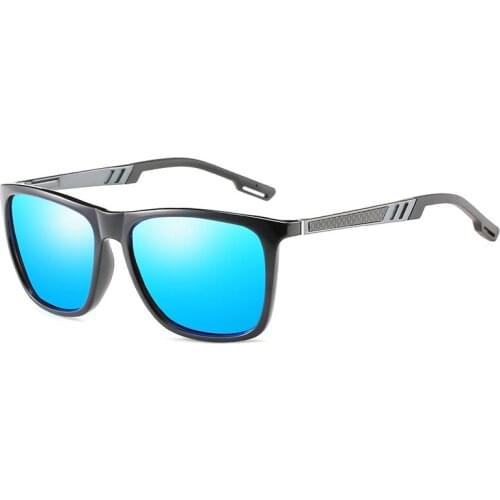 Polarized Sunglasses Men Women Square Sun Glasses for Female Male Fashion Driving Uv400 Protection Goggle Ultra-light Anti-glare