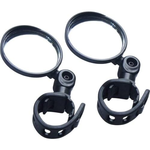 1 Pair Cycling Riding Bicycle Bike Rear View Mirror,Convex Reflector Mirror With Wide Angle Lens and Adjustable Univer