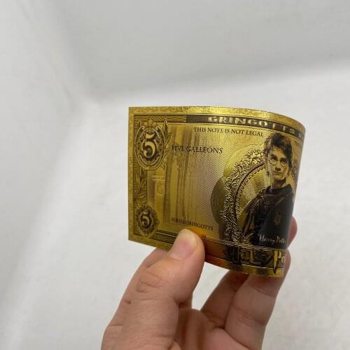 1 Pcs Colored Anime Magical Banknotes Cards For Collection kids Christmas Gift