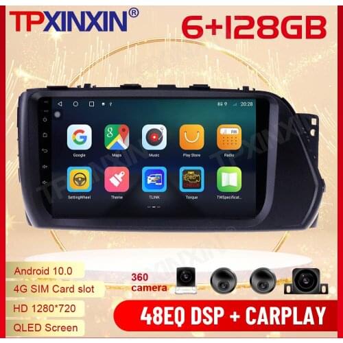 2 Din Carplay Android Radio Receiver Multimedia Stereo For Hyundai VERNA 2017 2018 2019 IPS GPS Navigation Video Audio Head Unit