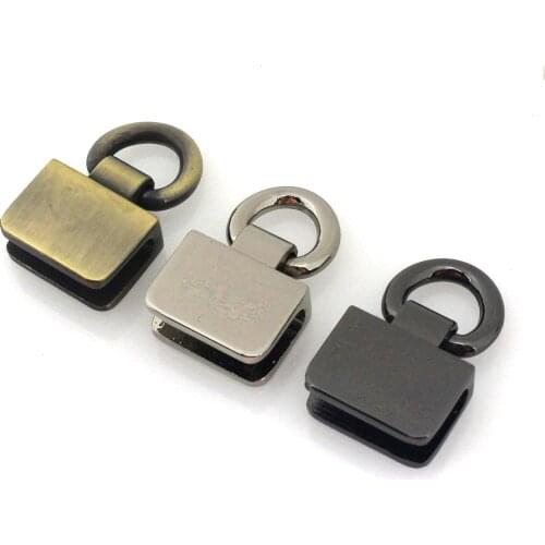 2pcs Metal Bag Side Edge Hang Buckle Bag Decoration Clasp for DIY Leather Craft Bag Strap Belt Handle Shoulder Accessories