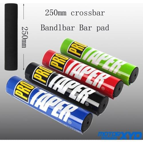 250mm New 7/8" Handlebars Crossbar Bar Pad Molded 8" Round Bar Pad Handlebar Pad FOR Motorcycle Quad ATV CRF DTR PIT BIKE
