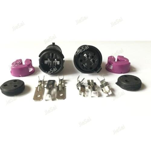 3 Pin 813 971 987 813971987 813 972 928 813972928 Female And Male Wire Housing Waterproof Auto Connector Round Connector