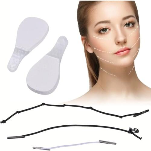 40Pcs Anti Wrinkle Eye Chin Forehead Skin Care Pads Rubber Reusable Face Neck Lifting Overnight Invisible Patches