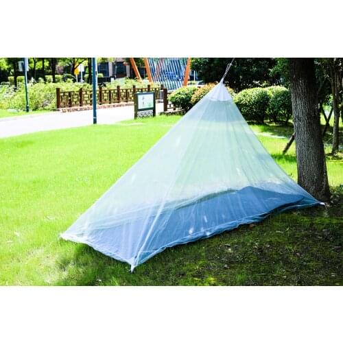 C Aventik Mosquito Net for Double and Single Person Camping Bed 2 Choices, No-see-um mesh with 2 Colors Choice