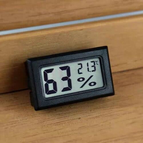 GALINER Cigar Hygrometer Digital For Humidor Case Temperature Meter Indoor Portable Accurate Humidity Sensor Monitor