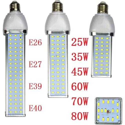 25W 35W 45W 60W 70W 80W Led Bulb E26 E27 E39 E40 LED lamp Corn lights 110V 220V High brightness energy-saving Spotlight Lampada