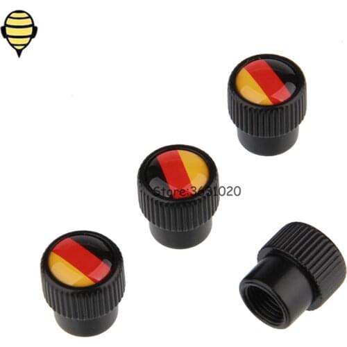 Valve Caps Car Accessories Wheels Tire Valve Stem Caps Emblem for For Audi RS Mercedes Benz Volkswagen Golf Opel Buick Honda