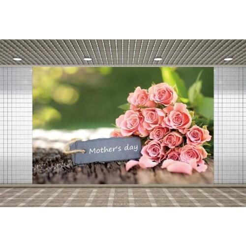 Lyavshi Mothers Day Backdrop Props Flowers Stone Light Spots Background Photozone Photography Decor For Photo Shoot