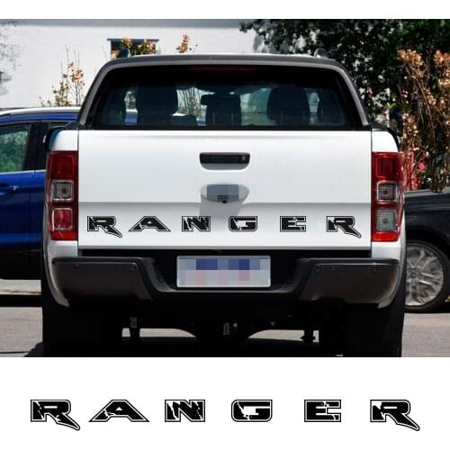 Pickup Tailgate Stickers For Ford Ranger Truck Rear Tail Decor Decals Car Graphics Vinyl Letter Custom Cover Auto Accessories
